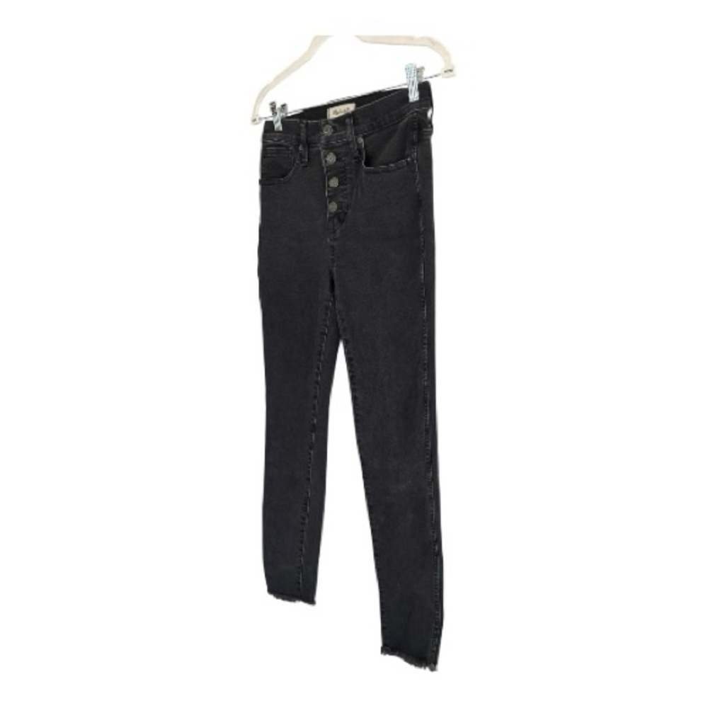 Madewell Black High-Rise Skinny Jeans Size 26 - Picture 3 of 8